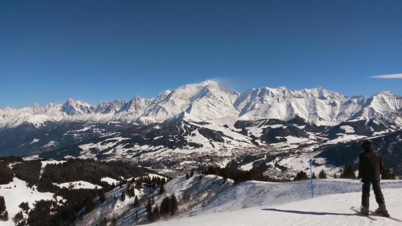 Chalet Horizon Blanc Megève Екстериор снимка