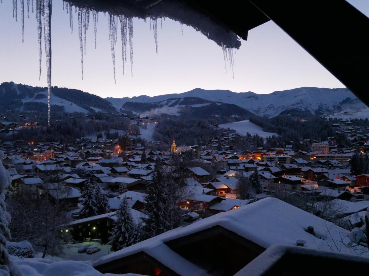 Chalet Horizon Blanc Megève Екстериор снимка